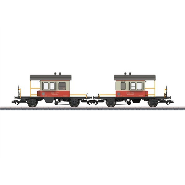 M&auml;rklin H0 AC Begleitwagen Db SPUTNIK, SWISS EXPRESS, SBB, 2 Wagen