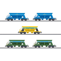 M&auml;rklin H0 AC Selbstentladewagen Falls, HASTAG AG, 5...