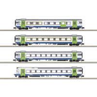 Minitrix N DC Schnellzugwagen-Set EW III BLS,...