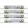 Minitrix N DC Schnellzugwagen-Set EW III BLS, "Goldenpasslinie", 4 Wagen