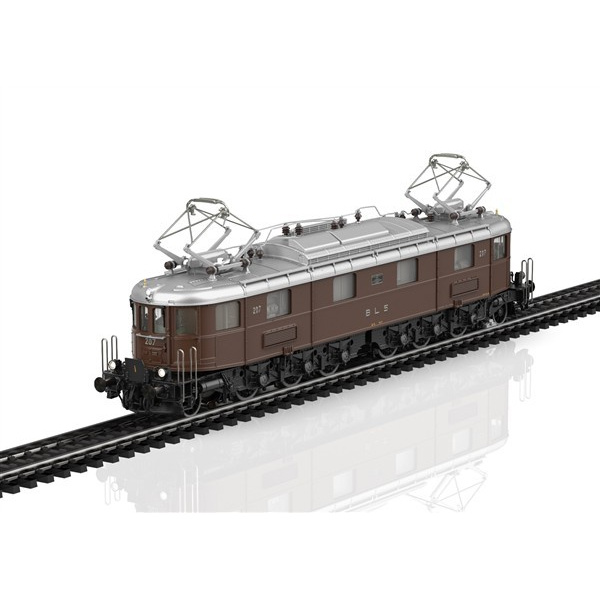 Trix H0 DC Elektrolokomotive Ae 6/8 207, BLS, braun, digital Sound