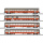 Trix H0 DC Personenwagen EW III, SBB, SWISS EXPRESS, 4 Wagen