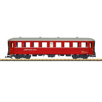 LGB G Schnellzuwagen RhB 2. Kl., rot, Innenbeleuchtung