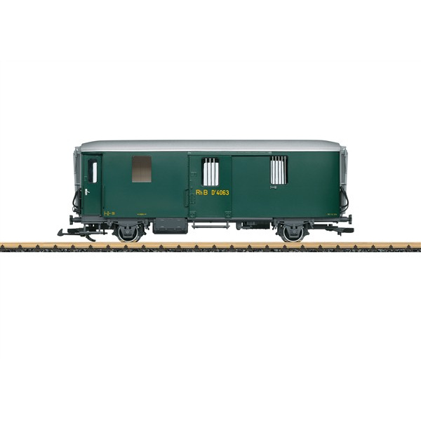 LGB G Gep&auml;ckwagen RhB, gr&uuml;n