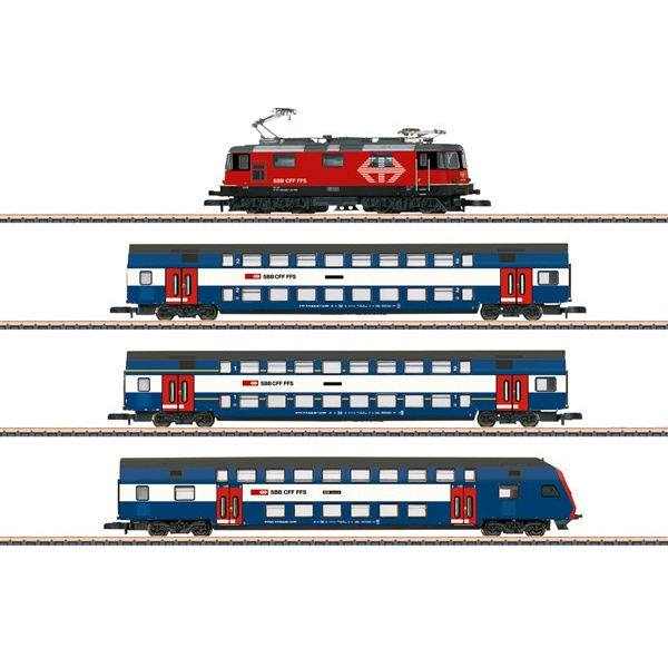 M&auml;rklin Z Zugpackung Z&uuml;rcher S-Bahn SBB mit Re 420, analog