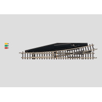 M&auml;rklin Z Elektromagnetische Weiche links L&auml;nge...