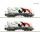 Roco H0 DC Silowagen Uacns, Holcim, 2 Wagen