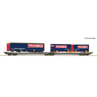 Roco H0 DC Doppeltaschen-Gelenkwagen T3000e,...