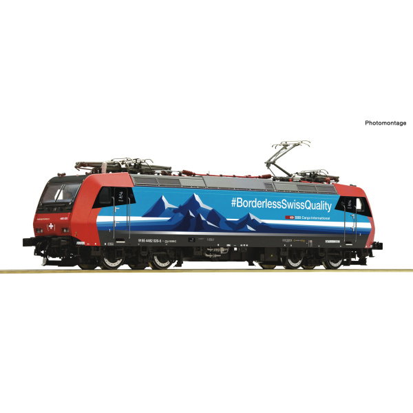 Roco H0 DC Elektrolokomotive Re 482 020-5, SBB Cargo, digital Sound