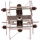 Sommerfeldt H0 Scherenstromabnehmer SBB, breite Bauart, 1 Paar