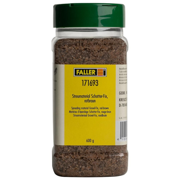Faller Streumaterial Schotter-Fix, rotbraun