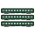 REE H0 DC Liegewagen DEV AO U52 B9c9 myfi 306, gr&uuml;n,SNCF, 3 Wagen