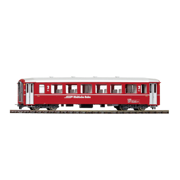 BEMO H0m Personenwagen EW I B 2308, 2. Kl., RhB, Berninabahn, rot