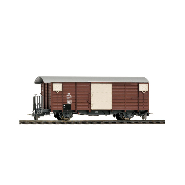 BEMO H0m G&uuml;terwagen gedeckt Gb 5018 RhB