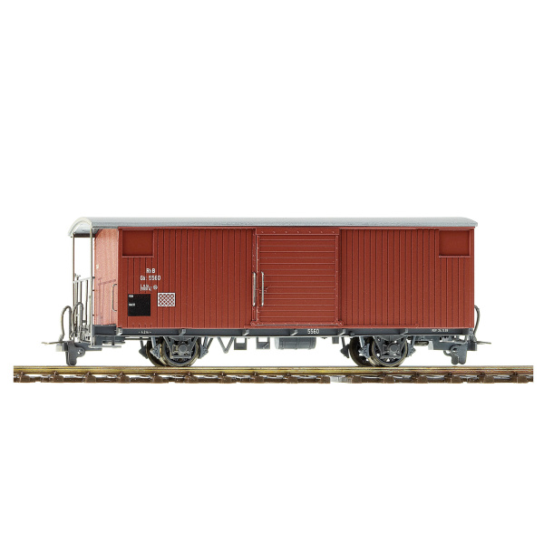 BEMO H0m G&uuml;terwagen Gbk 5528, RhB gedeckt