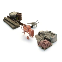 Artitec H0 Ladegut: Baumaterial u. a. Sandwagen