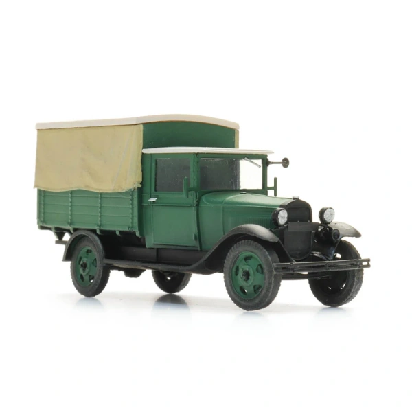 Artitec H0 Ford Model AA Pritschenwagen, gr&uuml;n