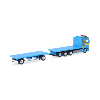 Herpa H0 Scania CR 20 ND Rungen-H&auml;ngerzug "Martin Wittwer" (Schweiz/Wattenwil)