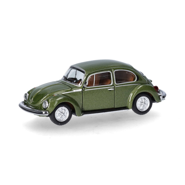 Herpa H0 Volkswagen (VW) K&auml;fer 1303, moos metallic