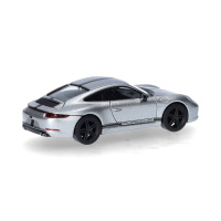 Herpa H0 Porsche 911 (991) Carrera 4 S, silber