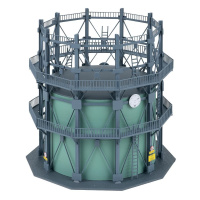Faller H0 Gasometer mit Rohrleitungen