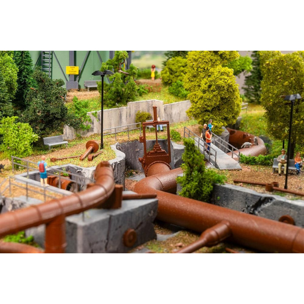 Faller H0 Grosses Rohrleitungs-Set