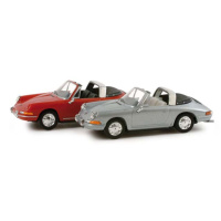 Herpa H0 Porsche 911 Targe, pastellblau