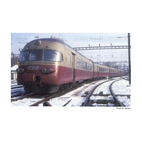 LS Models H0 AC Triebzug RAe 1053 TEE II, SBB, rot/creme, digital Sound