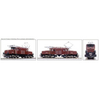 KATO N DC Elektrolokomotive Ge 6/6 I 415, RhB, braun,...