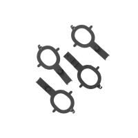 M&auml;rklin H0 Kupplungsdeichsel NEM 352, schwarz, 4 St&uuml;ck