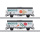 M&auml;rklin H0 AC K&uuml;hlwagen MIGROS, 2 Wagen