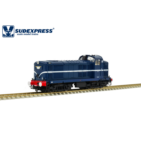 Sudexpress H0 DC Diesellokomotive 1455 CP, blau Retro, analog