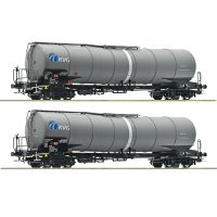 Roco H0 DC 2-tlg. Set: Kesselwagen, GATX