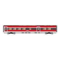 Arnold N DC Zwischenwagenset FS Trenitalia Frecciarossa 1000,  4-teil., Ep. VI