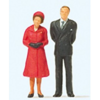 Preiser H0 HM The Queen and Prince Philip