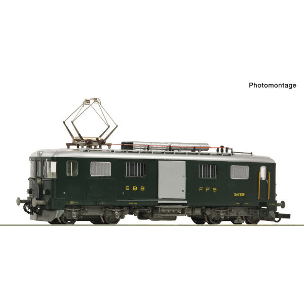 Roco H0 DC Triebwagen De 4/4 1669, SBB, gr&uuml;n, digital Sound