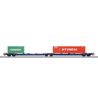 M&auml;rklin H0 AC Doppel-Taschenwagen Sdggmrss S269 (T3000e)
