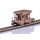 M&auml;rklin Z Schotterwagen in Echtbronze
