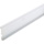 Element-System Wandleiste Stahl weiss 203.2x5 cm