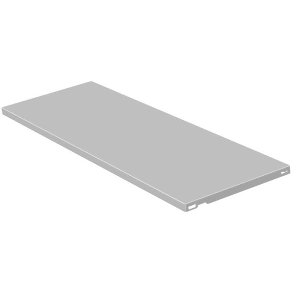 Element-System Stahlfachboden 2 Stk. Stahl weiss 80x30 cm