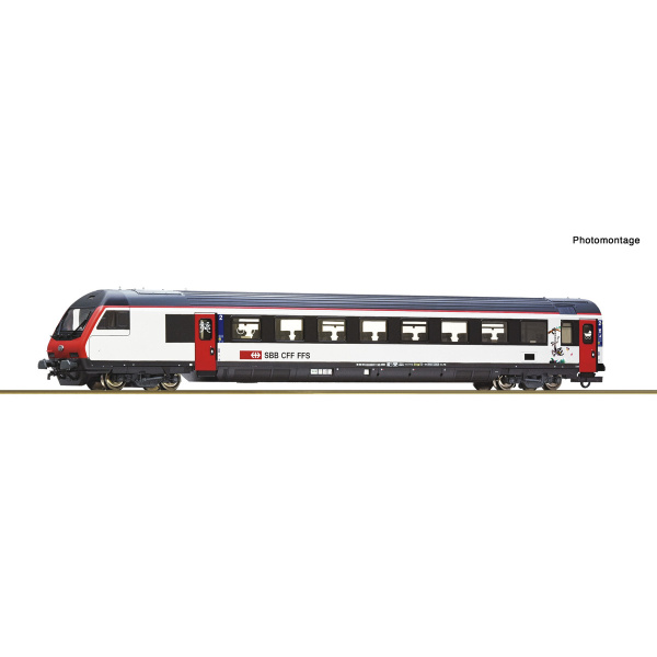 Roco H0 DC Steuerwagen EW IV Bt, 2. Kl., SBB, Refit, digital