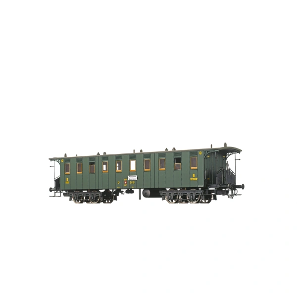 Brawa N Personenwagen C4 9410, SBB, gr&uuml;n