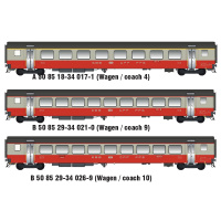 L.S. Models H0 AC Zugset Swiss Express EW III, SBB, 3-teilig