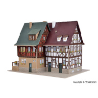 Vollmer H0 Boutique mit Inneneinrichtung und LED-Beleuchtung, Funktionsbausatz