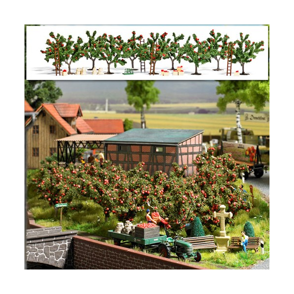 BUSCH H0 Apfelplantage