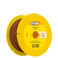 Brawa Litze 0,50 mm&sup2;, braun, 40 Meter