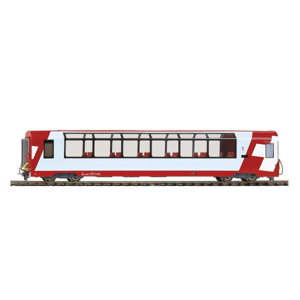 BEMO H0 AC Panoramawagen Ap 1315  "Glacier Express", RhB, 1.Klasse