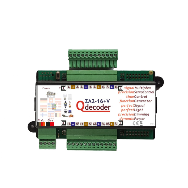 QDecoder ZA2-16+ dlx Lichtsignaldecoder
