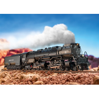 Minitrix N Dampflokomotive Class 3700 Challenger, UP, digital Sound Rauch