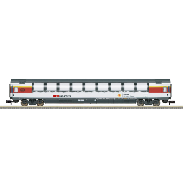 Minitrix N Panoramawagen Apm 1. Klasse, SBB, Euro City